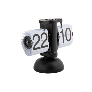 Stolové preklápacie hodiny KA5955BK Karlsson 16,5cm
